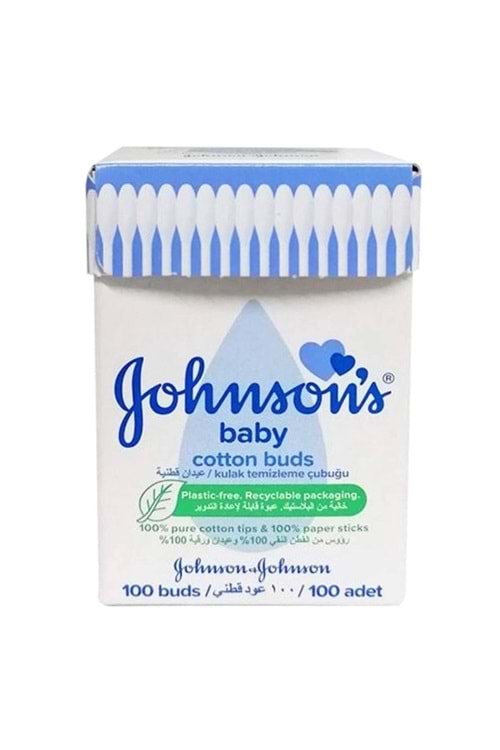 Johnson's Baby Kulak Temizleme Çubuğu 100 Adet
