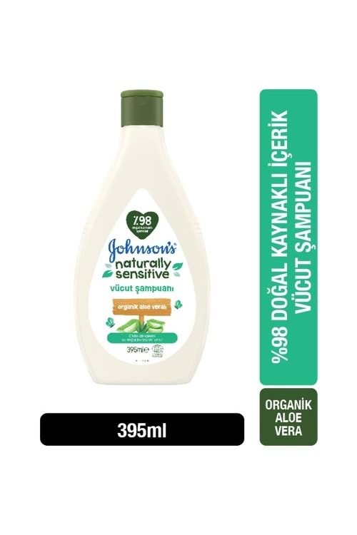 Johnson's Baby Naturals Vücut Şampuanı 395ml