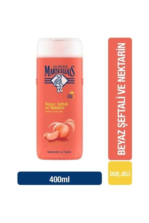 Le Petit Marseillais Şeftali Ve Nektarin Duş Jeli 400Ml