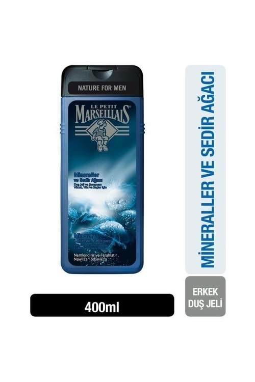 Le Petit Marseillais Mineraller ve Sedir Ağacı Duş Jeli 400 ml