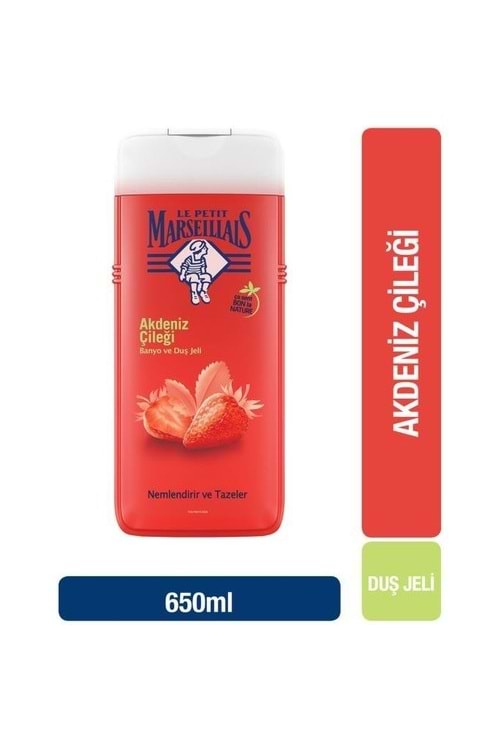 Le Petit Marseillais Akdeniz Çileği Duş Jeli 650 ml