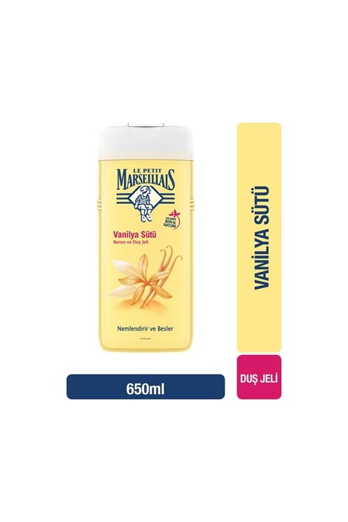 Le Petit Marseillais Duş Jeli Vanilya Sütü 650 ml