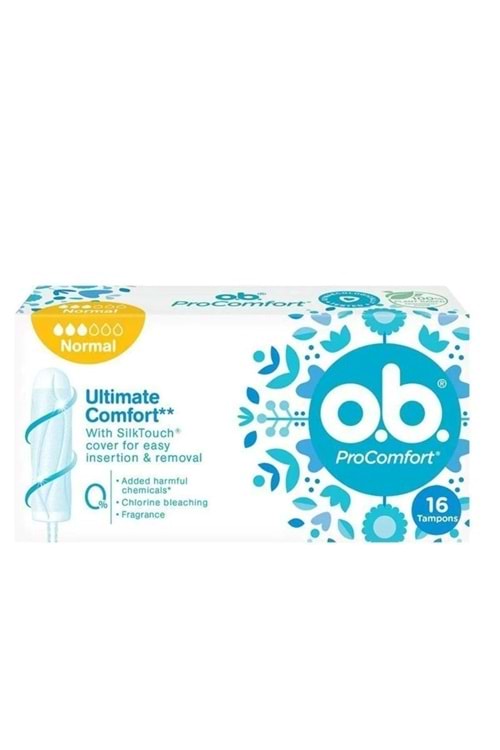 O.B. Comfort Tampon Normal 16 lı