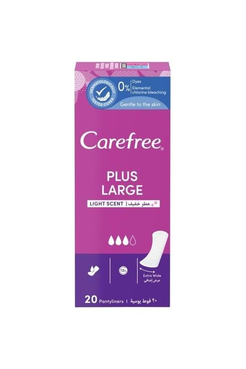 Carefree Günlük Ped Large Light