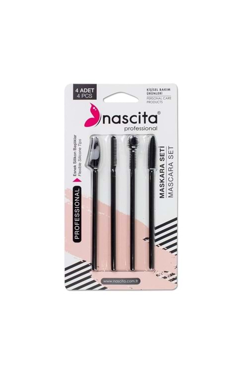 Nascita Silikon Tasarım Maskara Seti 4'lü - 17