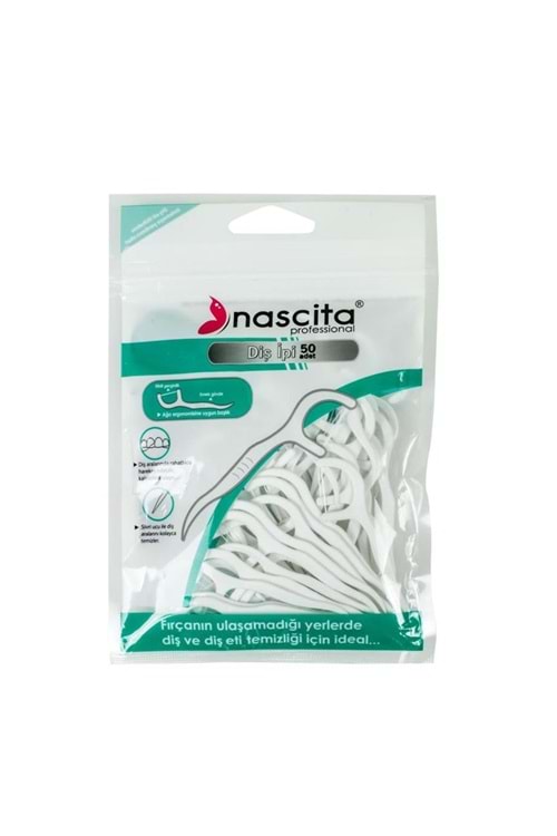 Nascita Nane Aromalı Kürdanlı Diş İpi 50'li