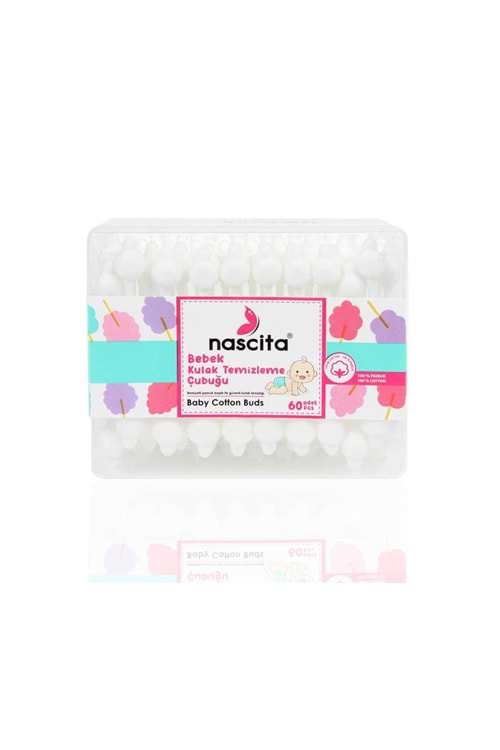 Nascita Bebek Kulak Temizleme Çubuğu 60'lı