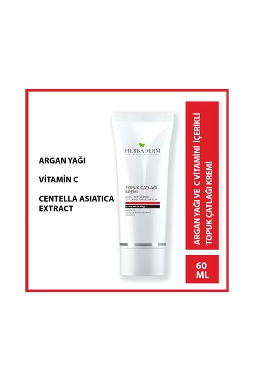 Herbaderm Ayak Ve Topuk Çatlaklarına Karşı Bakım Kremi Argan Yağlı 60 Ml