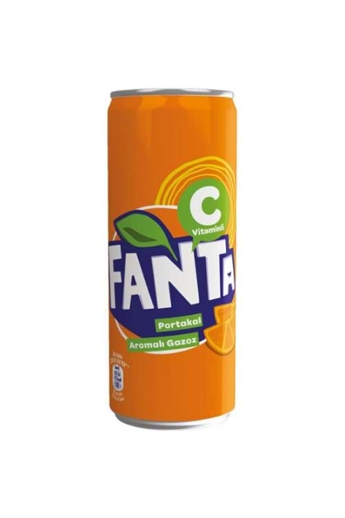 Fanta Portakal Aromalı Gazoz 330 ml.