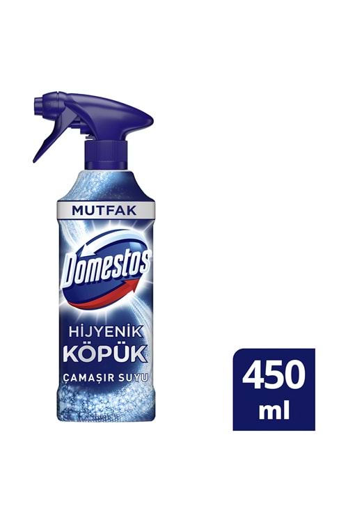 Domestos Hijyenik Köpük Çamaşır Suyu Sprey Mutfak Okyanus Ferahlığı 450 ML