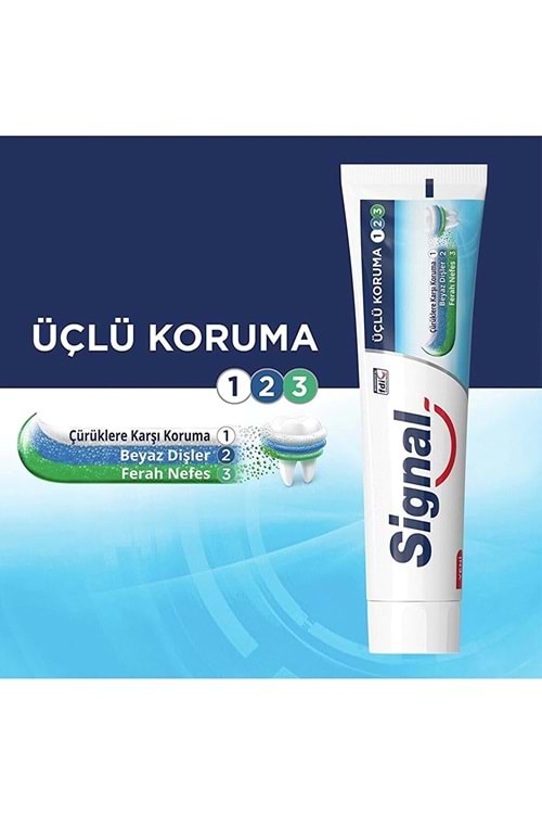 Signal Diş Macunu Üçlü Koruma Ekonomik Paket 50 ml
