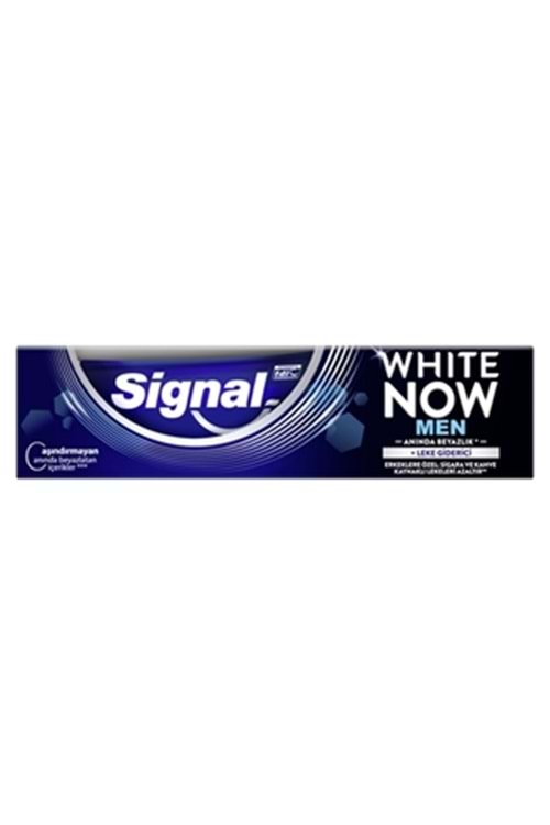 Signal White Now Men Leke Karşıtı Diş Macunu 75 ml