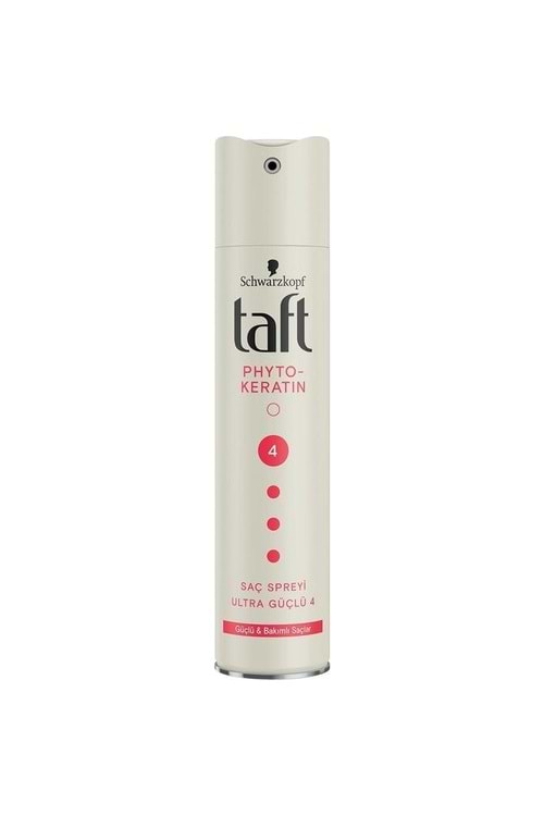 Taft Saç Sprey Phyto Keratin No.4 Ultra Güçlü