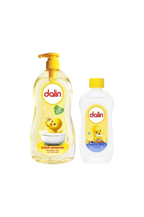 Dalin Klasik Bebek Şampuanı 700 ml + 100 ml Mutlu Bebek Yağı