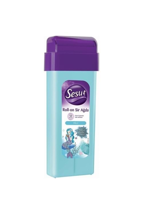 Sesu Roll On Sir Ağda 100 Ml Mavi Killi Normal Ciltler