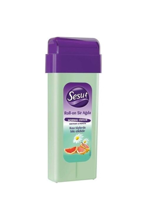 Sesu Rollon Sir Ağda 100 ml Yeşil Greyfurt Papatya