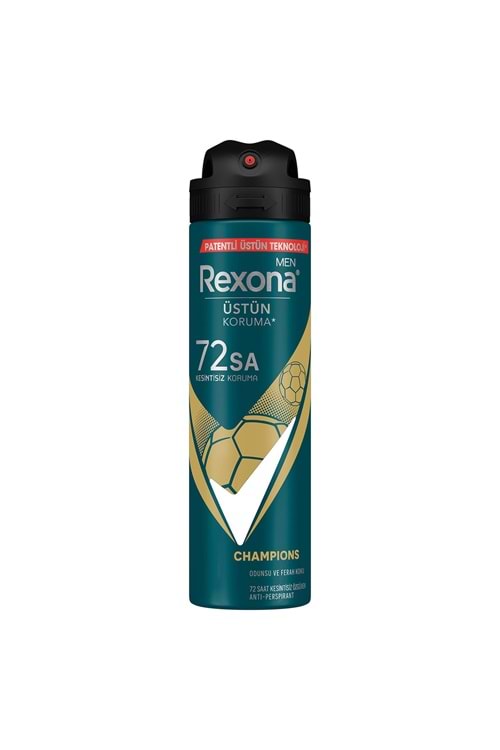 Rexona Men Erkek Sprey Deodorant Champions 150 ml