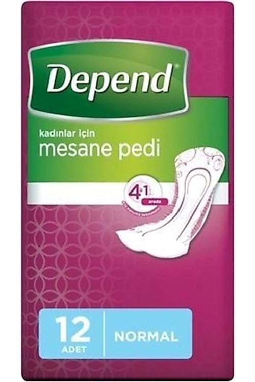 Depend Mesane Pedi Kadın 12'li