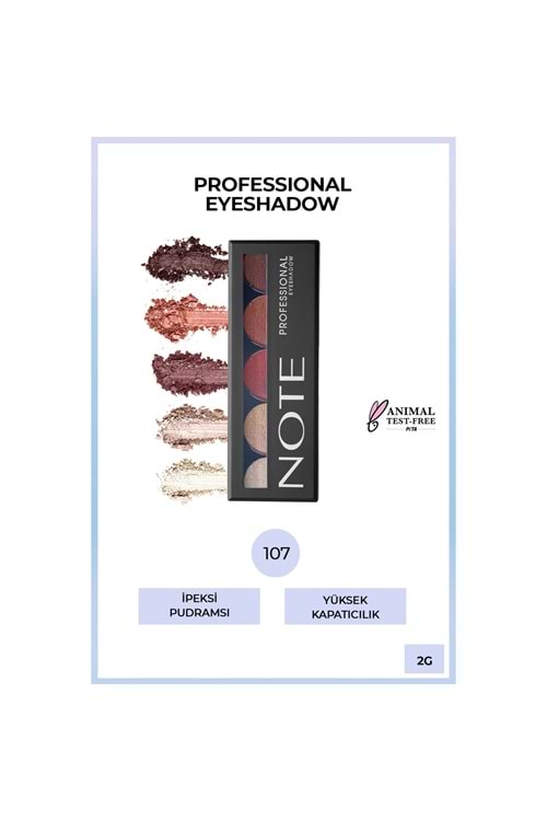 Note Professional Göz Far Paleti 107