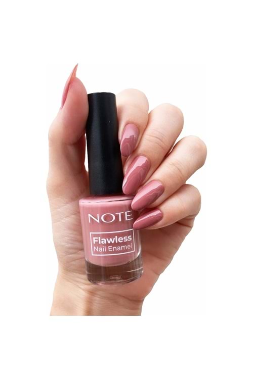 Note Nail Flawless Oje 65 Pembe Kahve