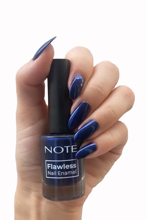 Note Nail Flawless Oje 118 Sedefli Mavi