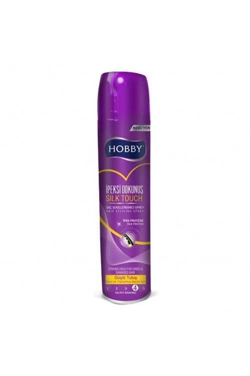 Hobby Style & Protect İpeksi Dokunuş Güçlü Tutuş Saç Spreyi 250ml