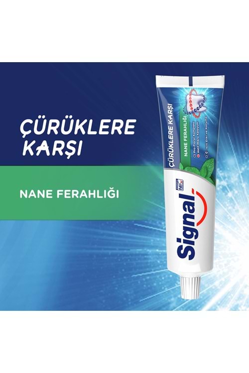 Signal Diş Macunu Çürüklere Karşı Nane Ferahlığı 100 ml