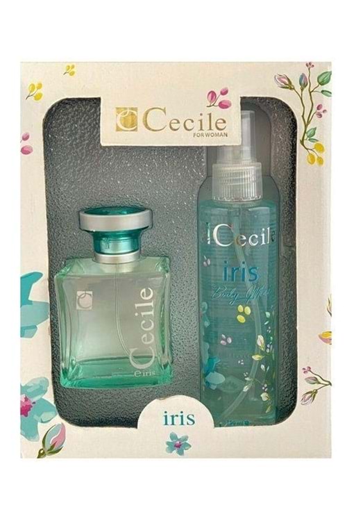 Cecile Iris Eau De Toılette 50 ml + Cecıle Iris B. Mist For Women 150 Ml Set