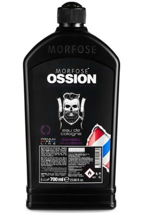 Morfose Ossion Premium Barber Tıraş Kolonyası 700 Ml Barbed Allusion