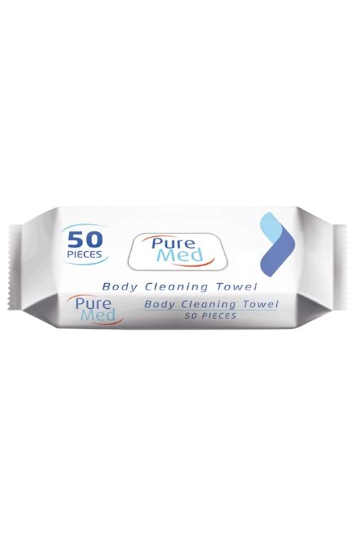 Puremed Vücut Temizleme Mendili 50'li
