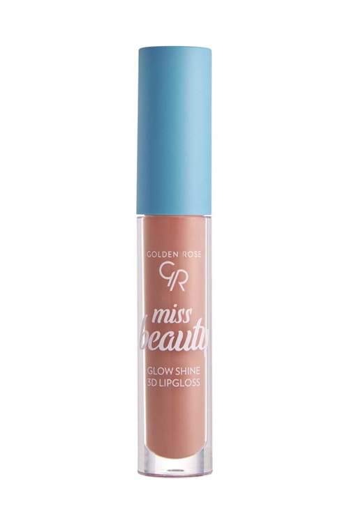 Golden Rose Miss Beauty Glow Shine 3D Lipgloss-03 Soft Peach-Yoğun Dudak Parlatıcısı
