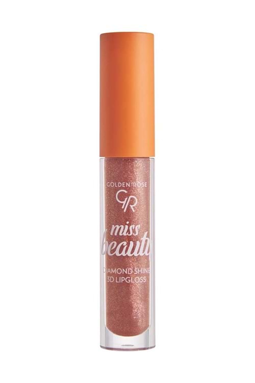 Golden Rose Miss Beauty Diamond Shine 3D Lipgloss-03 Sunkissed-Işıltılı Dudak Parlatıcısı