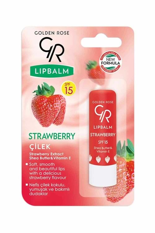 Golden Rose Lip Balm Strawberry