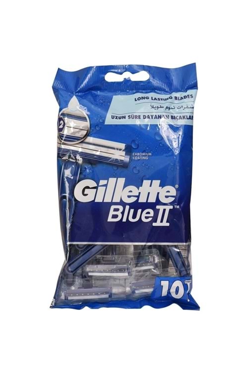 Gillette Blue2 Kullan At Tıraş Bıçağı 10'lu