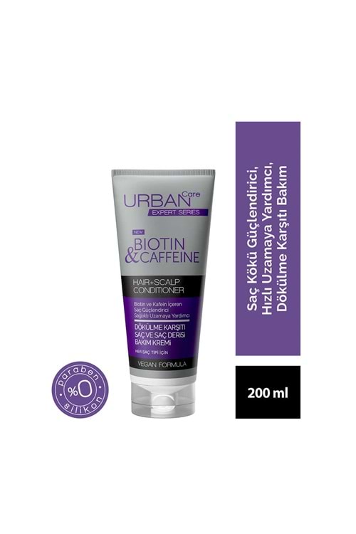 Urban Care Expert Series Biotin & Caffeine Saç ve Saç Derisi Kremi