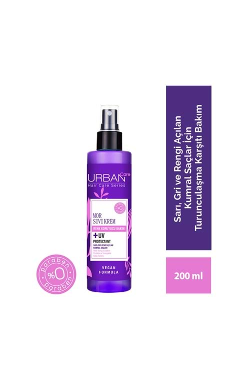 Urban Care Mor Turunculaşma Karşıtı Sıvı Saç Bakım Kremi