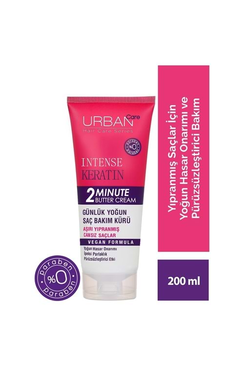 Urban Care Intense Keratin Günlük Yoğun Saç Bakım Kürü