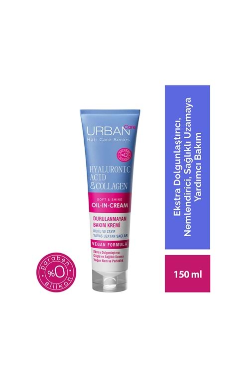Urban Care Hyaluronic Acid & Collagen Durulanmayan Bakım Kremi