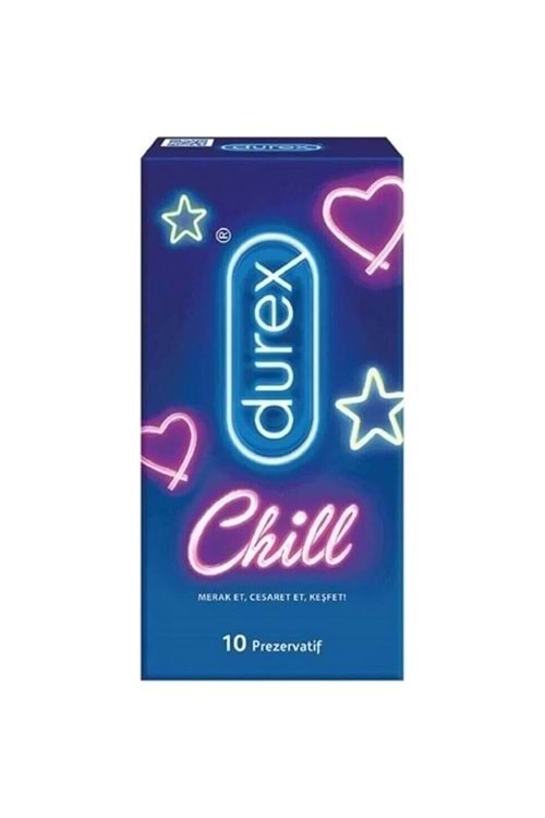 Durex Chill Prezervatif 10'Lu