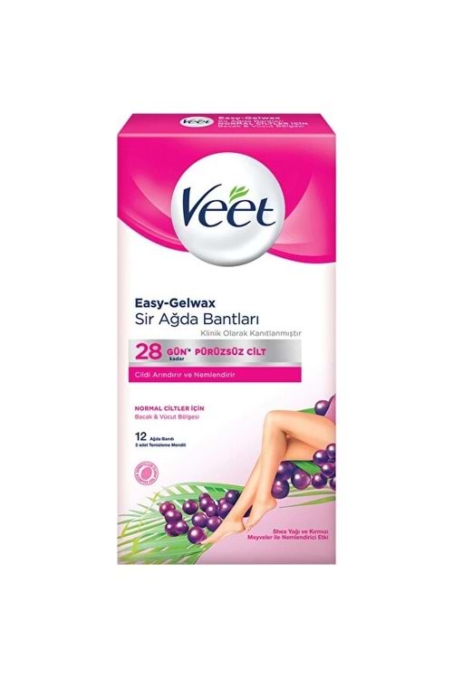 Veet Kolay Kullanım Soğuk Ağda Bantları