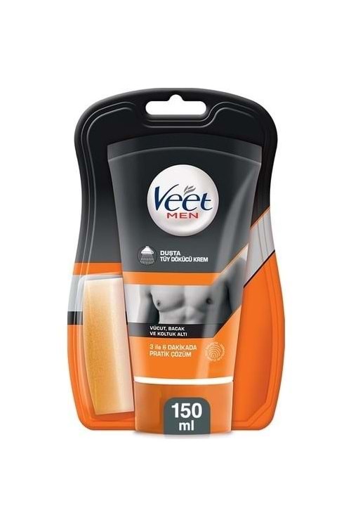 Veet Men Erkeklere Özel Duşta Tüy Dökücü Krem 150 ml Hassas