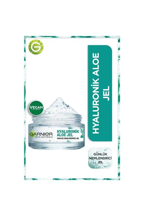 Garnier Hyaluronik Aloe Jel - Günlük Nemlendirici 50 Ml