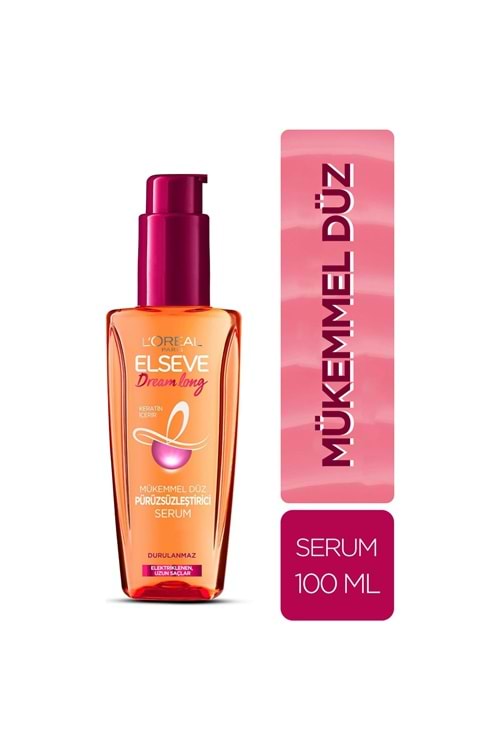 Loreal Paris Elseve Dream Long Mükemmel Düz Pürüzsüzleştirici Serum