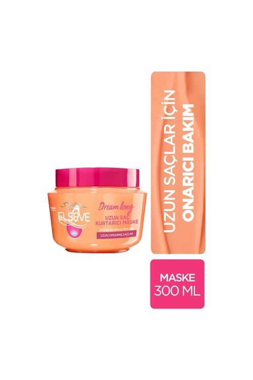 Loreal Paris Elseve Dream Long Uzun Saç Kurtarıcı Maske 300ml