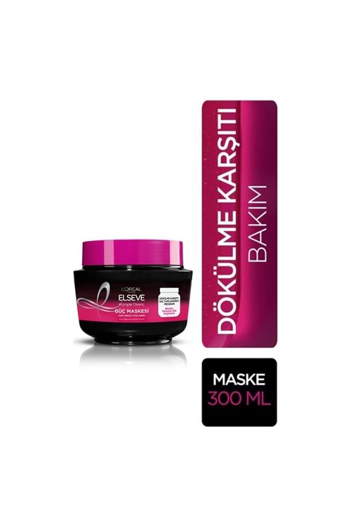 Loreal Paris Elseve Komple Direnç Dökülme Karşıtı Güç Maskesi 300 ml