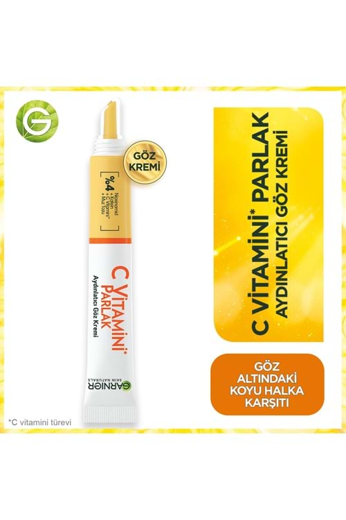 Garnier C Vitamini Parlak Aydınlatıcı Göz Kremi