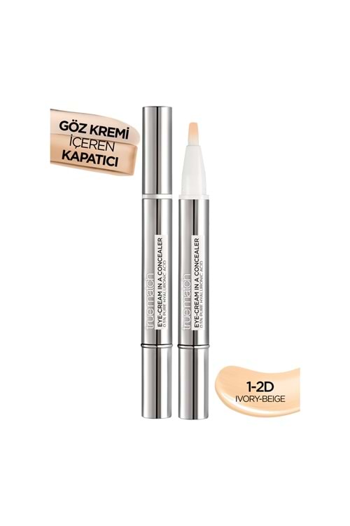 Loreal Paris True Match Kapatıcı Göz Kremi İçeren Kapatıcı (2'si 1 Arada)