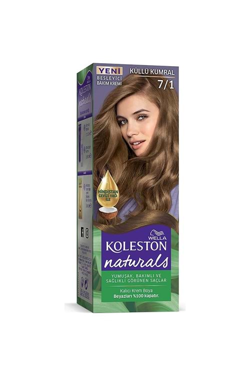Koleston Naturals Saç Boyası 7/1 Küllü Kumral