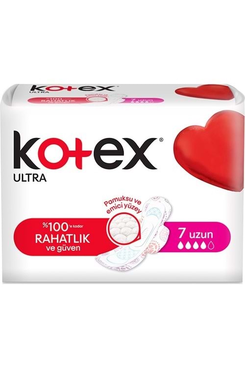 Kotex Ultra Tekli Uzun 7 li