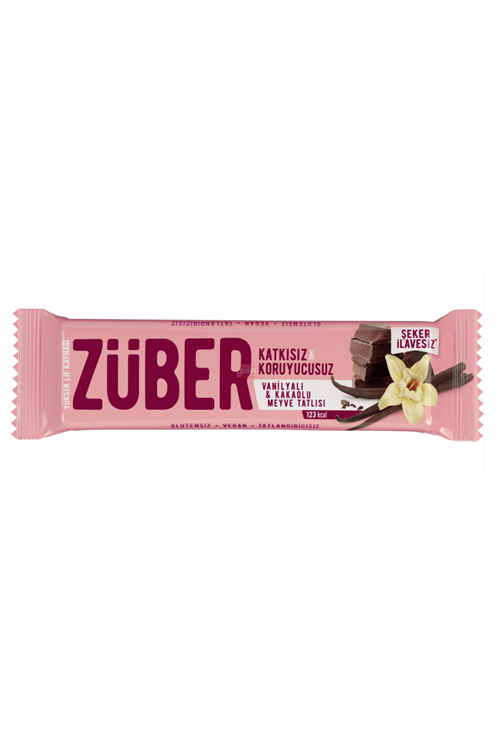 Züber Vanilyalı Kakaolu Meyve Tatlısı 40 G